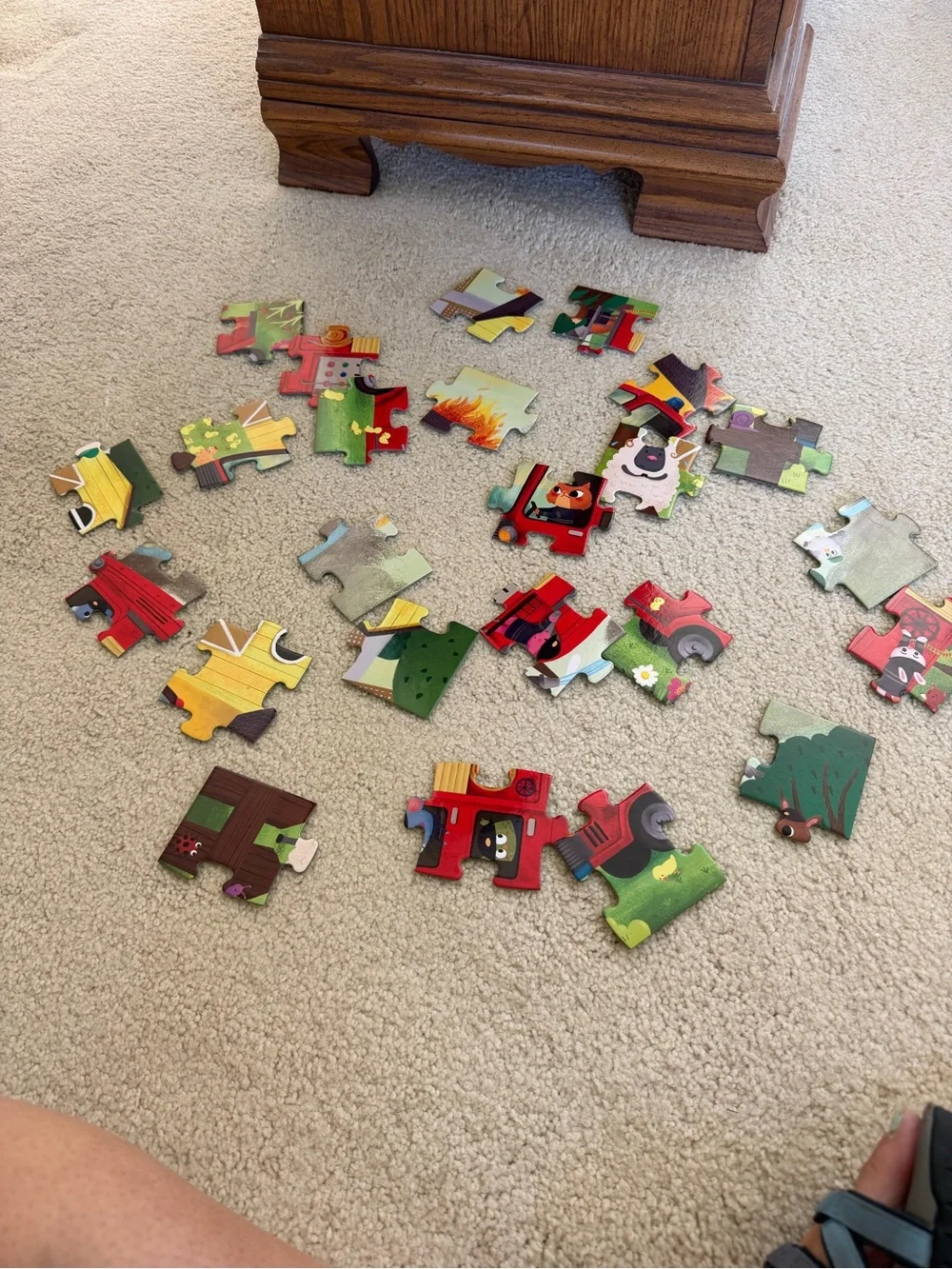 Puzzle Fire Truck
